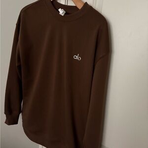 ALO Yoga Women's Brown Sweatshirt
